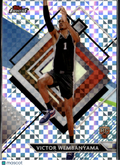 Victor Wembanyama 2023-24Topps Finest RARE Xfractor Rookie RC San Antonio Spurs