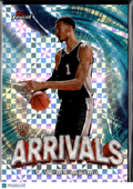 Victor Wembanyama 2023-24 Topps Finest Arrivals RC XFractor San Antonio Spurs