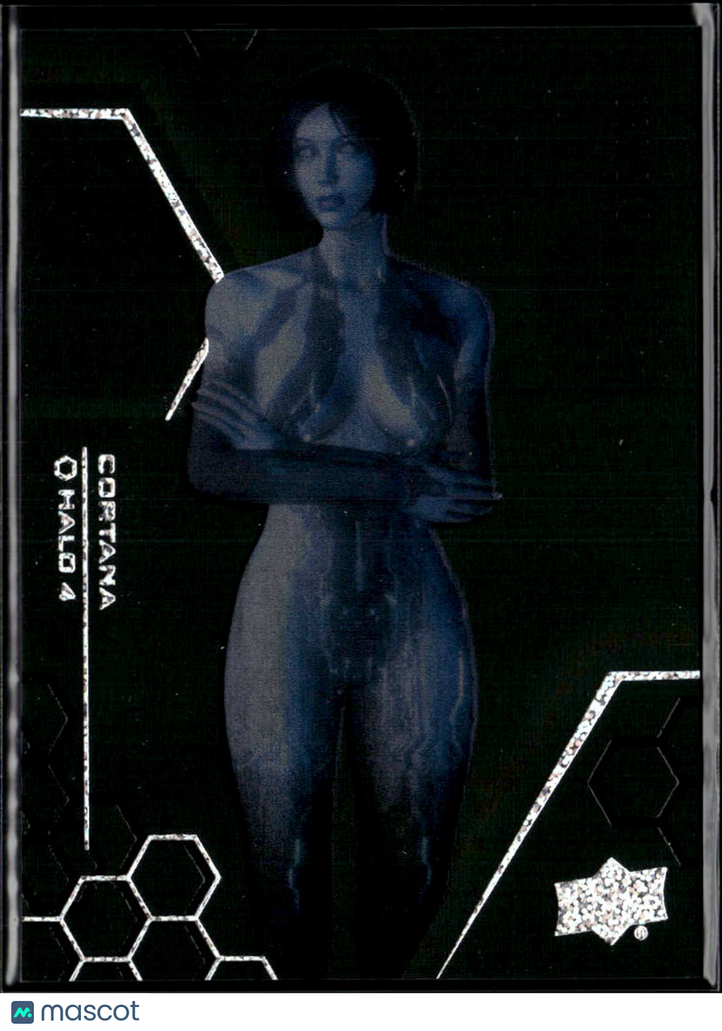 Cortana 2024 Upper Deck Halo Legacy Collection Augmented Black 615/699