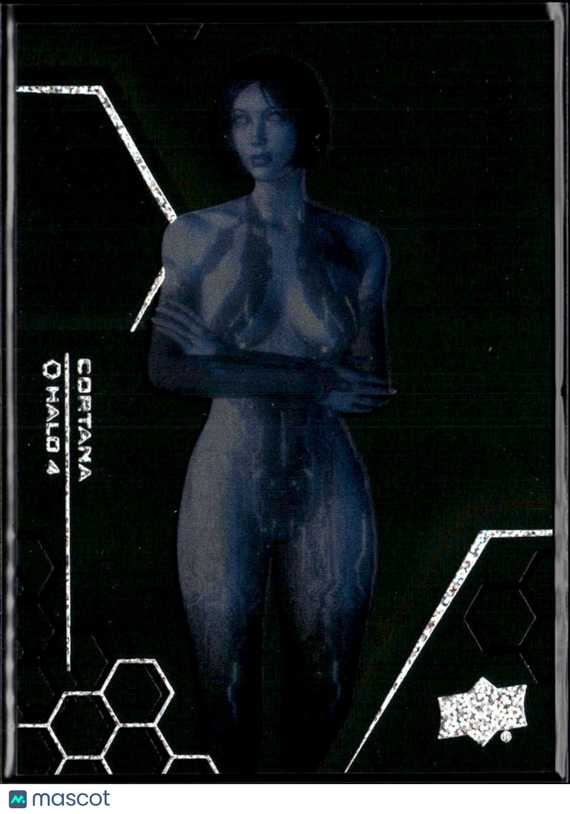 Cortana 2024 Upper Deck Halo Legacy Collection Augmented Black 615/699