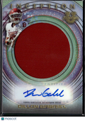 Dillon Gabriel 2023 Bowman Inception Auto Autograph Patch /199 Oklahoma Sooners