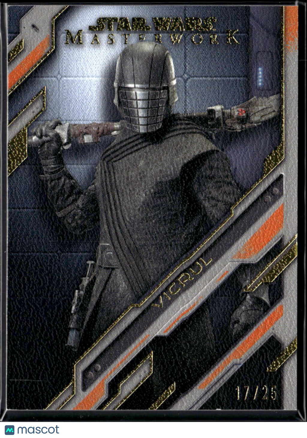 Vicrul 2025 Topps Star Wars Masterwork GOLD 17/25 #UN-12