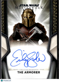 Emily Swallow as The Armorer 2025 Topps Star Wars Masterwork Auto Autograph
