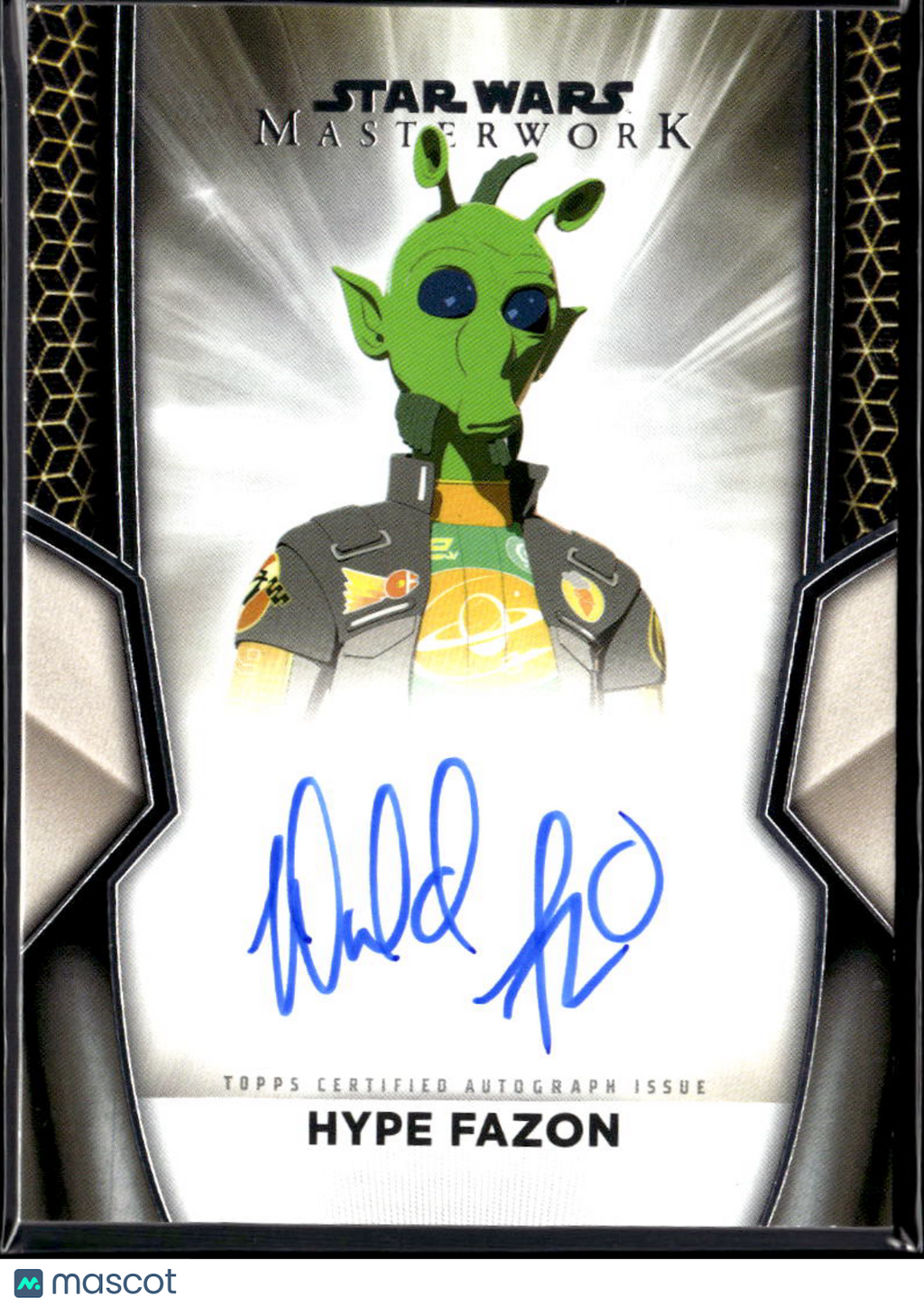 Donald Faison as Hype Fazon 2025 Topps Star Wars Masterwork Auto Autograph