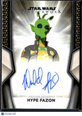 Donald Faison as Hype Fazon 2025 Topps Star Wars Masterwork Auto Autograph