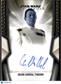 Lars Mikkelsen As Grand Admiral Thrawn Topps Star Wars Masterwork Auto Autograph