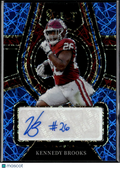 Kennedy Brooks 2022 Select Draft Auto Autograph RC 11/15 Oklahoma Sooners