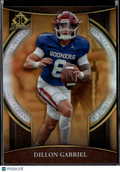 Dillon Gabriel 2022 Bowman Chrome Invicta Orange Refractor /25 Oklahoma Sooners