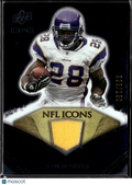 Adrian Peterson 2008 Upper Deck Game Worn Jersey Patch 26/150 Minnesota Vikings
