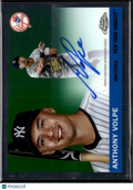 Anthony Volpe 2025 Topps Chrome Platinum Auto Autograph New York Yankees