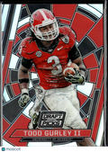 Todd Gurley II 2016 Prizm Draft Collegiate Stained Glass SSP Georgia Bulldogs