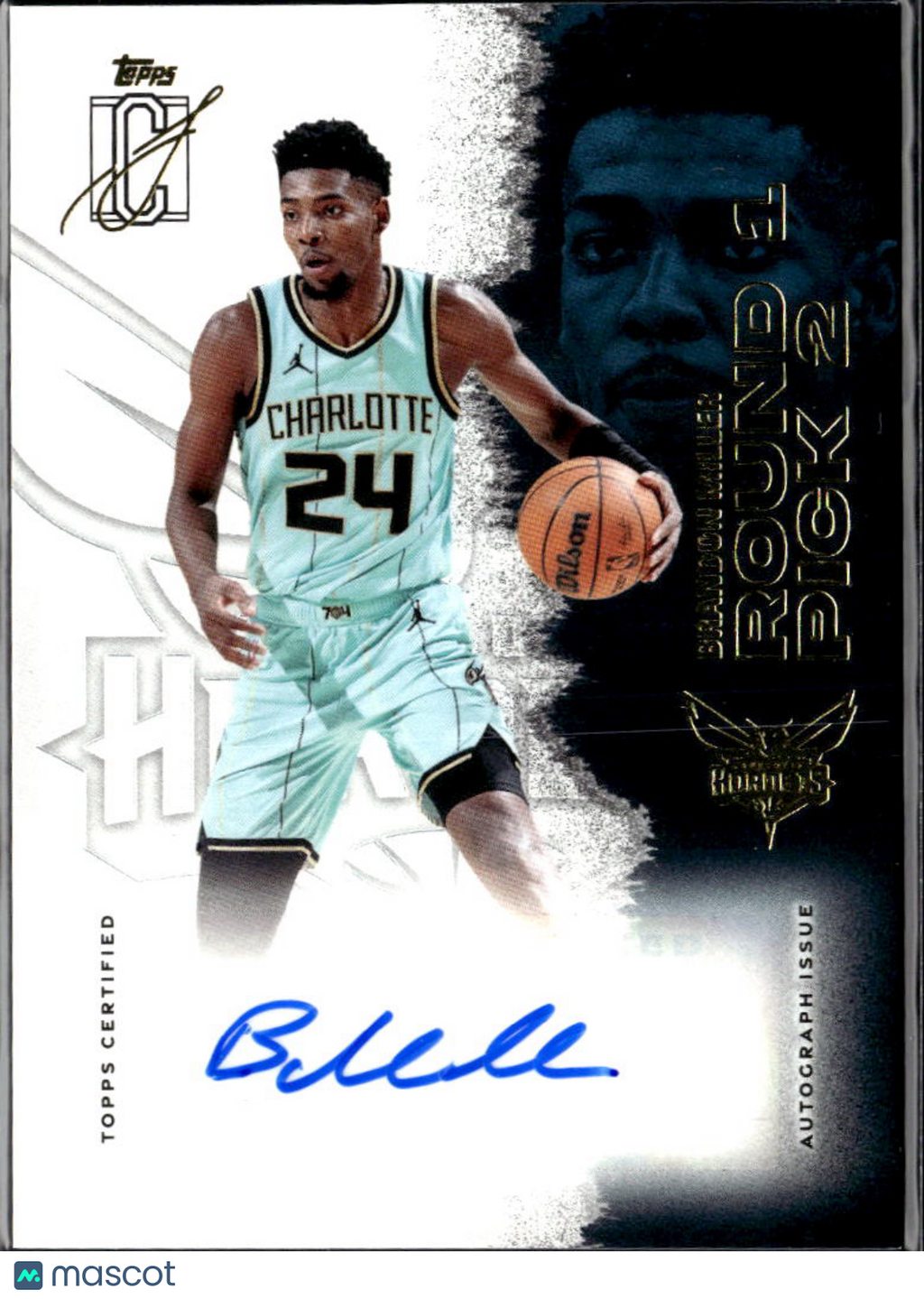 Brandon Miller 2026 Topps Chrome Signature Class Auto Autograph Hornets