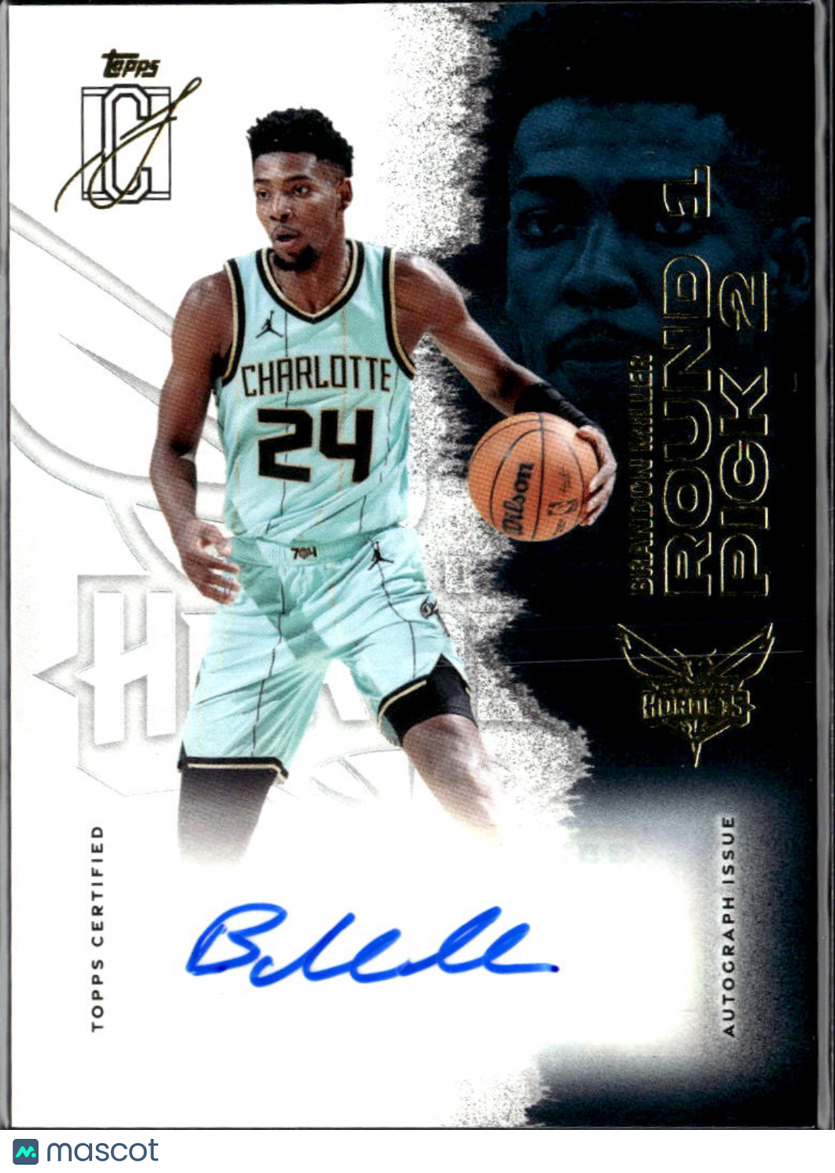 Brandon Miller 2026 Topps Chrome Signature Class Auto Autograph Hornets