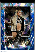 Liv Morgan 2026 Topps Chrome WWE Blue Sapphire The Judgment Day #17