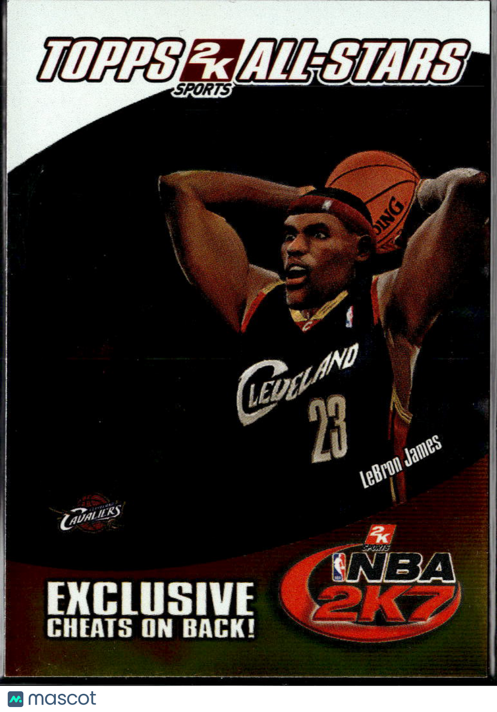 LeBron James 2006 Topps NBA 2K7 All-Stars Cleveland Cavaliers
