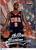 LeBron James 2004 Fleer USA Basketball USA Basketball #USAB Cleveland Cavaliers