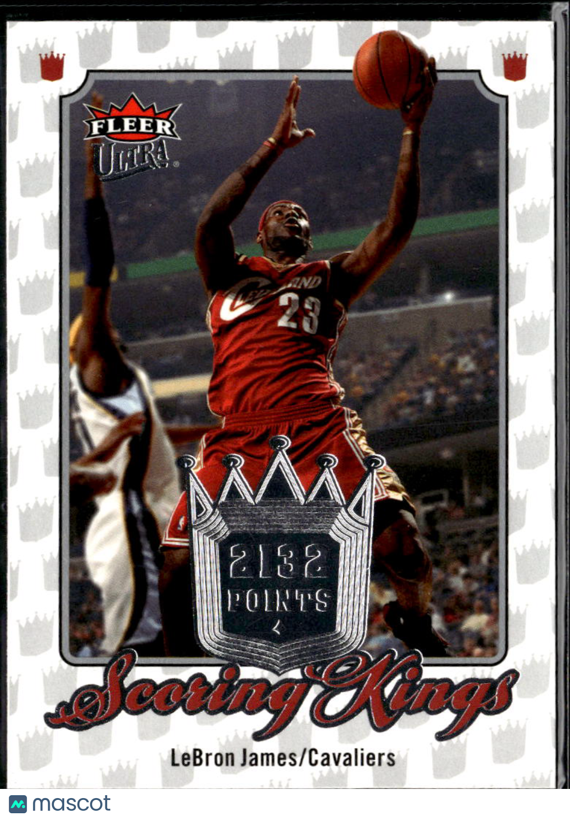 LeBron James 2007 Fleer Ultra Scoring Kings Insert Cleveland Cavaliers