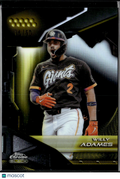 Willy Adames 2026 Topps Chrome Black GOLD 14/50 San Francisco Giants