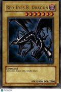 Red-Eyes B. Dragon 2002 Yu-Gi-Oh! Starter Deck Joey Ultra Rare 1st Edition