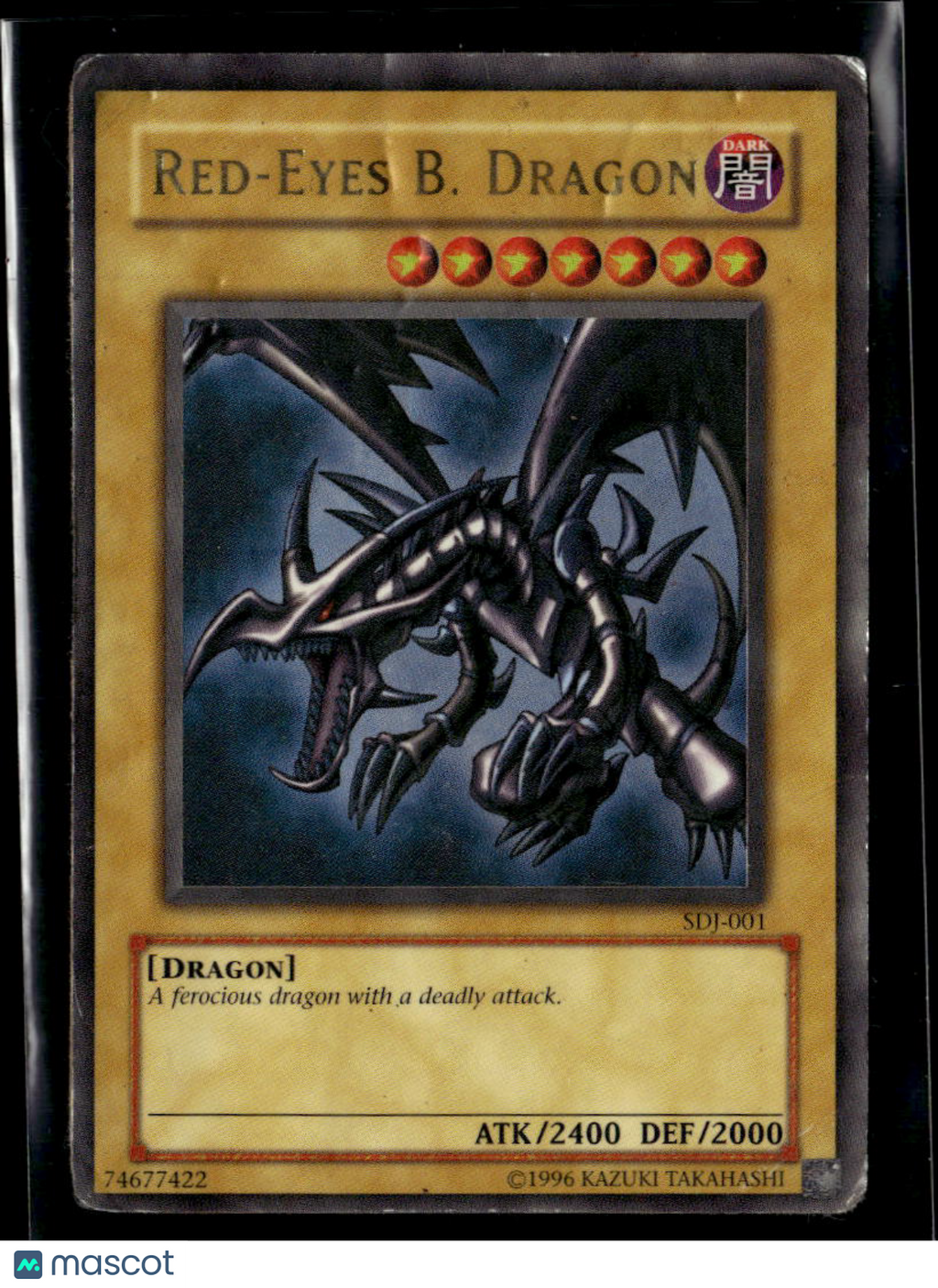 Red-Eyes B. Dragon 2002 Yu-Gi-Oh! Starter Deck Joey 1st Edition