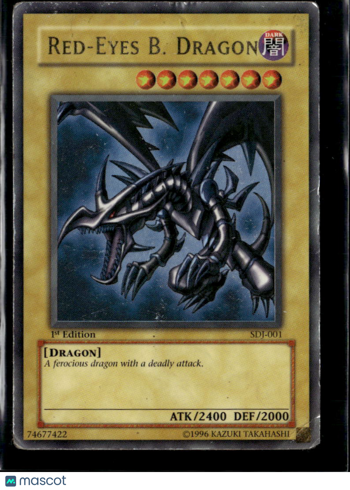 Red-Eyes B. Dragon 2003 Yu-Gi-Oh! Starter Deck Joey 1st Edition