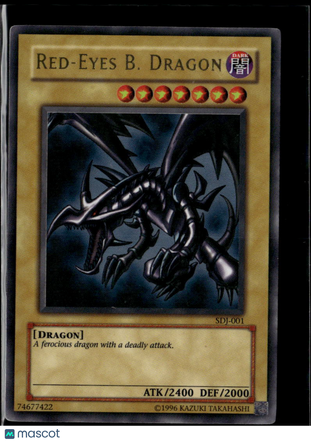 Red-Eyes B. Dragon 2003 Konami Yu-Gi-Oh Starter Deck Joey Ultra Rare 1st Edition