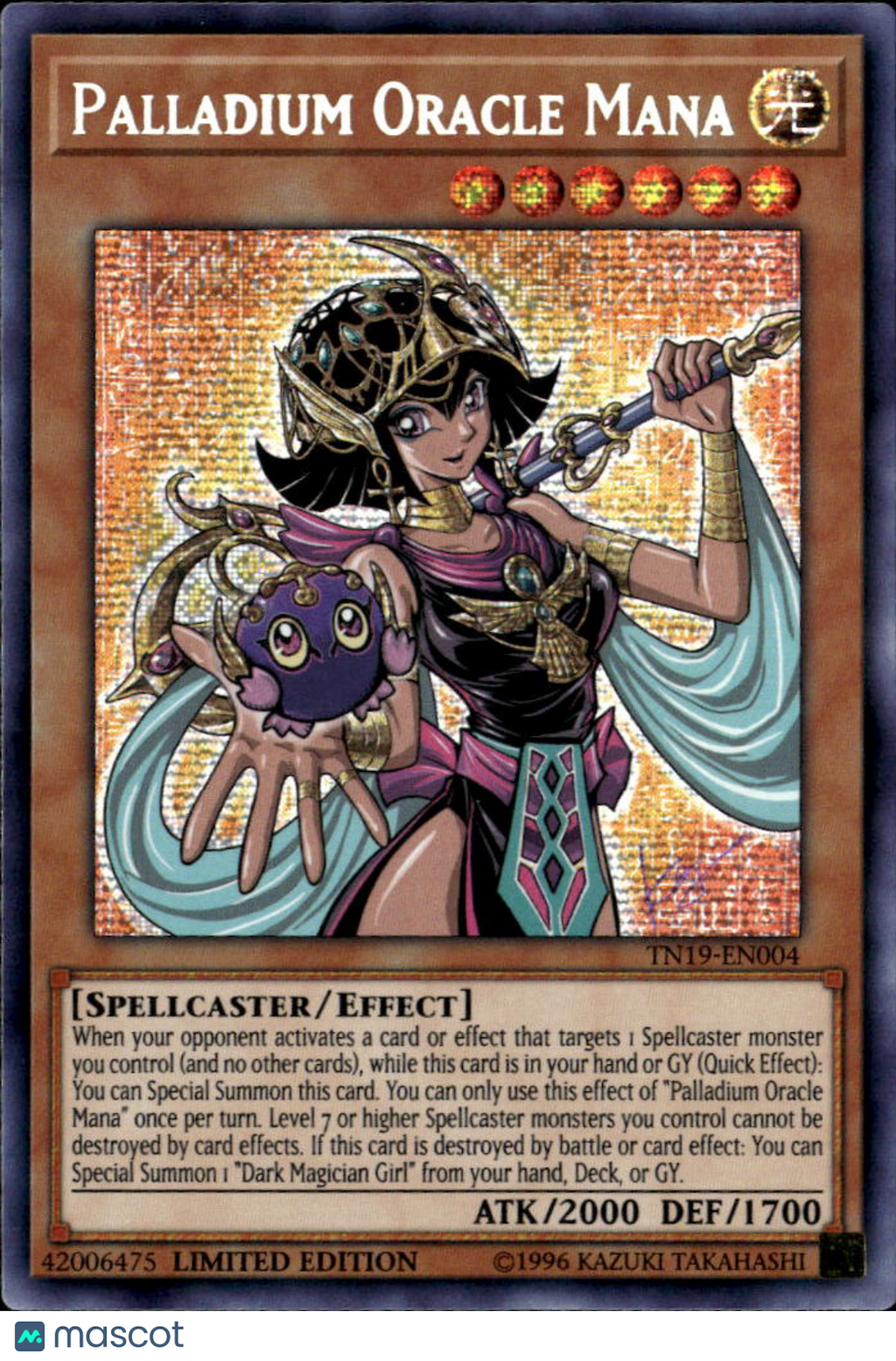 Palladium Oracle Mana 2019 Gold Prismatic Secret Rare Limited Edition
