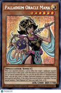 Palladium Oracle Mana 2019 Gold Prismatic Secret Rare Limited Edition