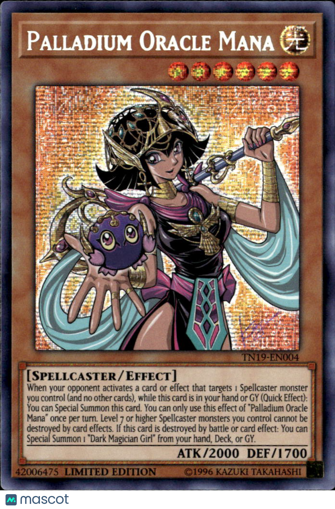 Palladium Oracle Mana 2019 Gold Prismatic Secret Rare Limited Edition
