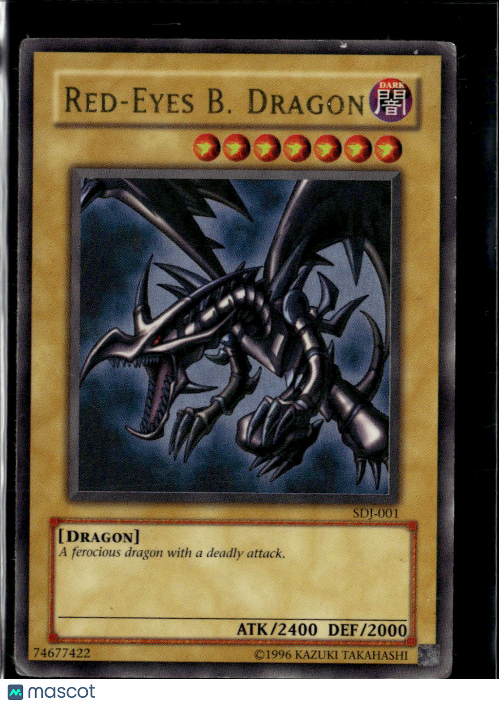 Red-Eyes B. Dragon 2002 Yu-Gi-Oh! Starter Deck Joey Starter Deck Joey