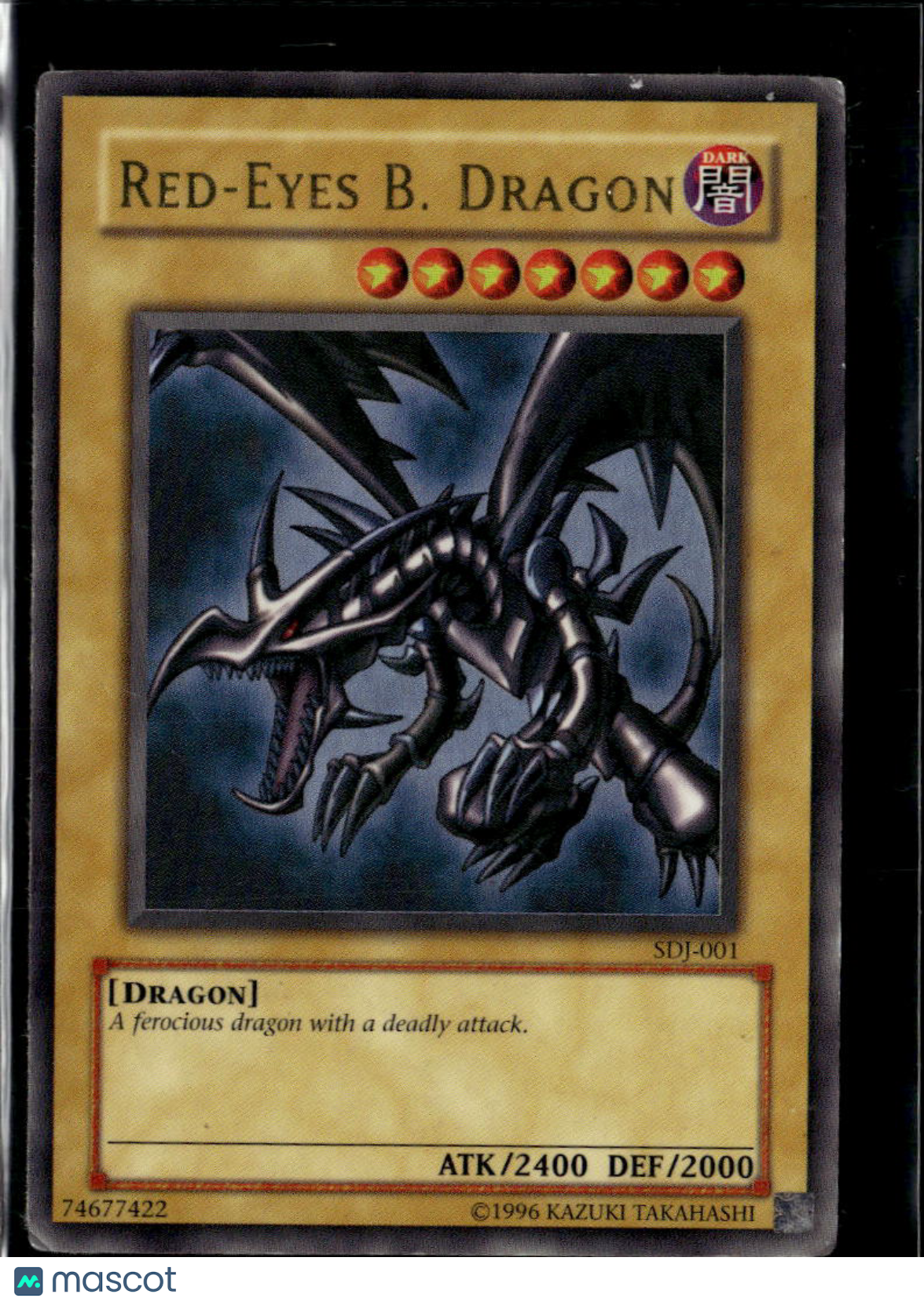 Red-Eyes B. Dragon 2002 Yu-Gi-Oh! Starter Deck Joey Starter Deck Joey