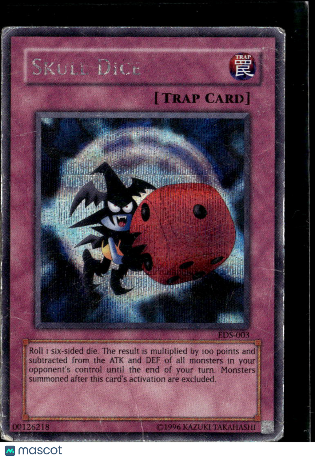 Skull Dice 2002 Yu-Gi-Oh! Eternal Duelist Soul Secret Rare Promo