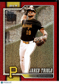 Jared Triolo 2026 Topps Series Two Red Pittsburgh Pirates