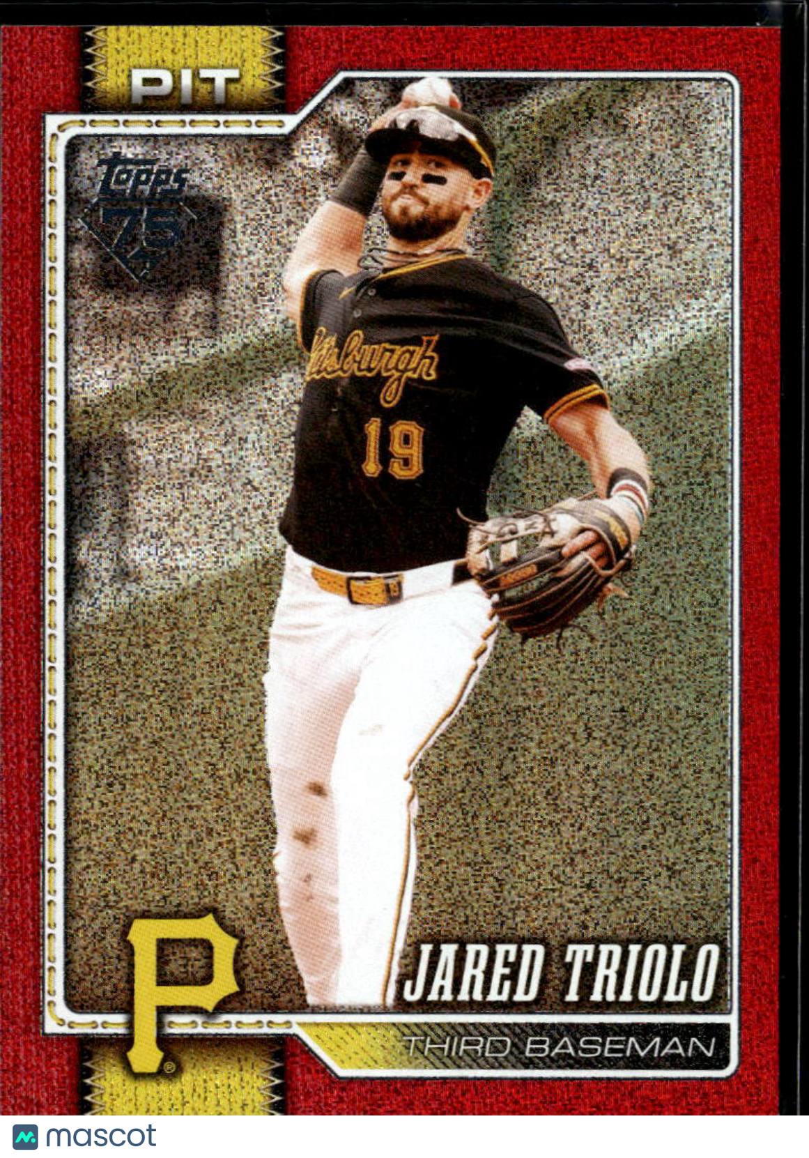 Jared Triolo 2026 Topps Series Two Red Pittsburgh Pirates