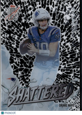 Drake Maye 2025 Topps Signature Edition Shattered CASE HIT SSP Patriots