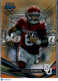 Dillon Gabriel 2022 Bowman's Best Orange Refractor RC 4/25 Oklahoma Sooners