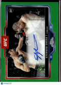 Stephen Erceg 2025 Topps Chrome UFC Auto Autograph RC Green 36/99