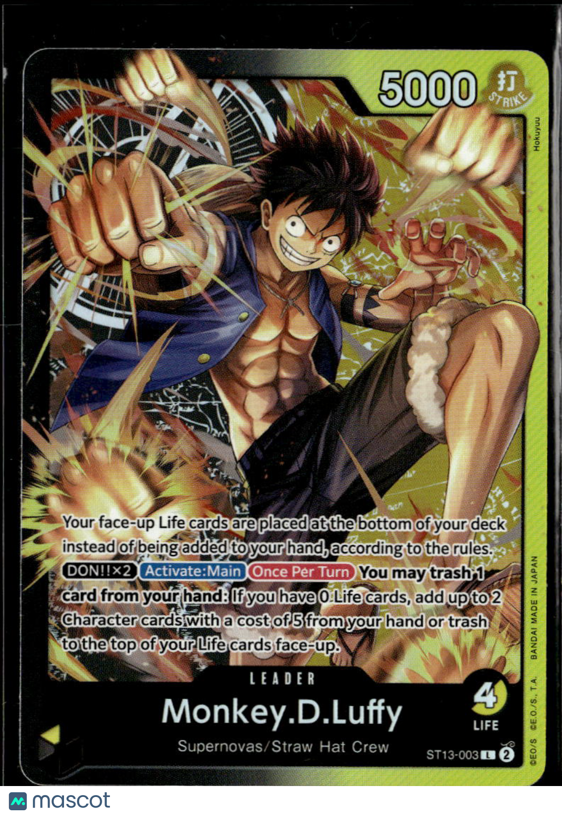Monkey.D.Luffy 2024 One Piece Three Brothers Bond Straw Hat Crew Supernovas