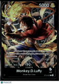 Monkey.D.Luffy 2024 Bandai One Piece Card ST-14 3D2Y Holo Straw Hat Crew Leader