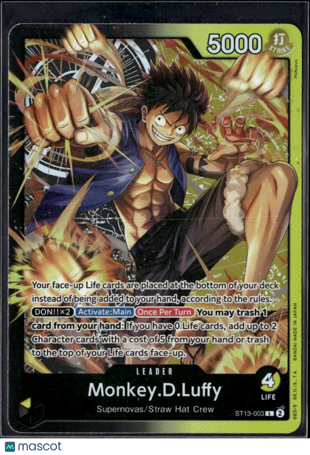 Monkey.D.Luffy 2024 One Piece Three Brothers Bond Straw Hat Crew Supernovas