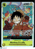 Monkey D Luffy 2024 One Piece Card 500 Years in the Future Holo Alternate Art