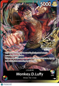 Monkey D Luffy 2023 One Piece Card 3rd Anniversary Promo Holo Leader