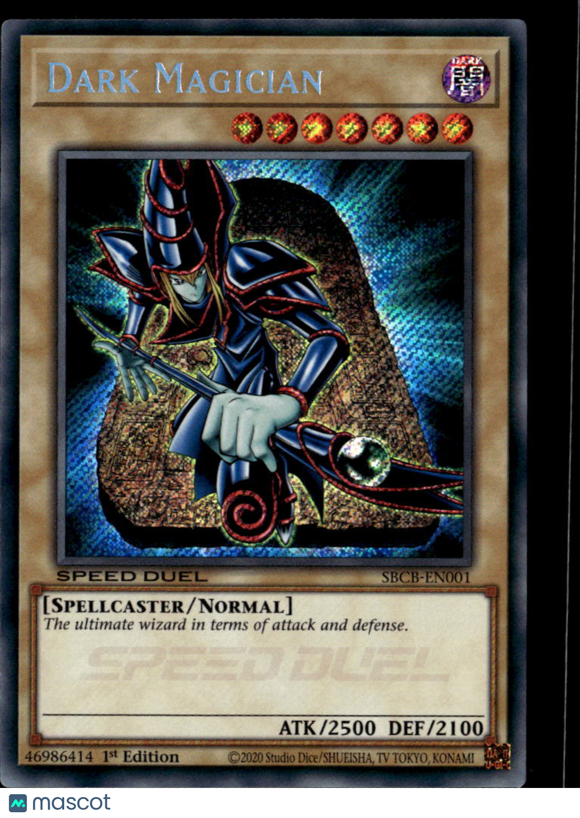 Dark Magician 2020 Yu-Gi-Oh! Speed Duel Battle City Box Secret Rare 1st Edition