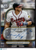 Austin Riley 2024 Topps Tribute Auto Autograph 24/75 Atlanta Braves