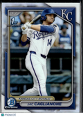 Jac Caglianone 2024 Bowman Chrome 1st Refractor Rookie RC Kansas City Royals