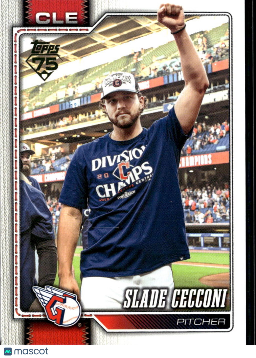 Slade Cecconi 2026 Topps Series Two Golden Mirror SSP Cleveland Guardians