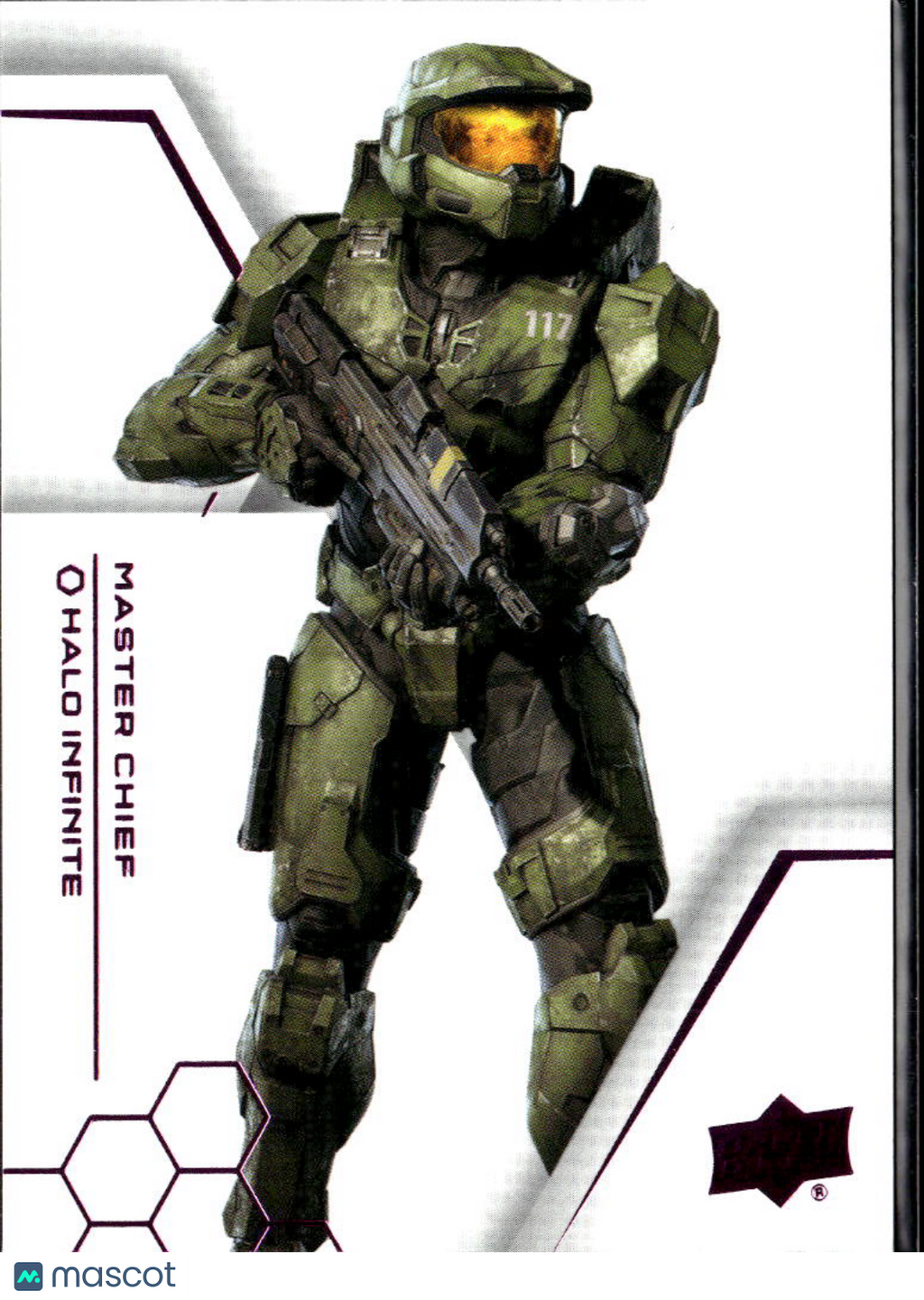 Master Chief 2024 Upper Deck Halo Legacy Collection Purple Foil SSP #89