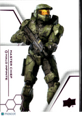 Master Chief 2024 Upper Deck Halo Legacy Collection Purple Foil SSP #89