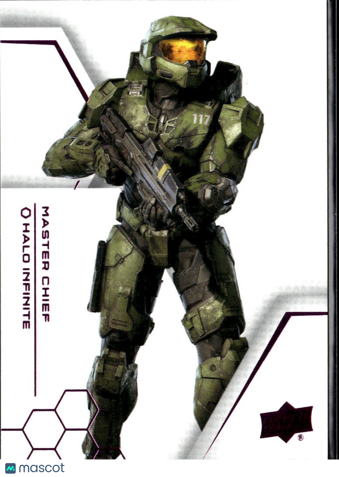 Master Chief 2024 Upper Deck Halo Legacy Collection Purple Foil SSP #89