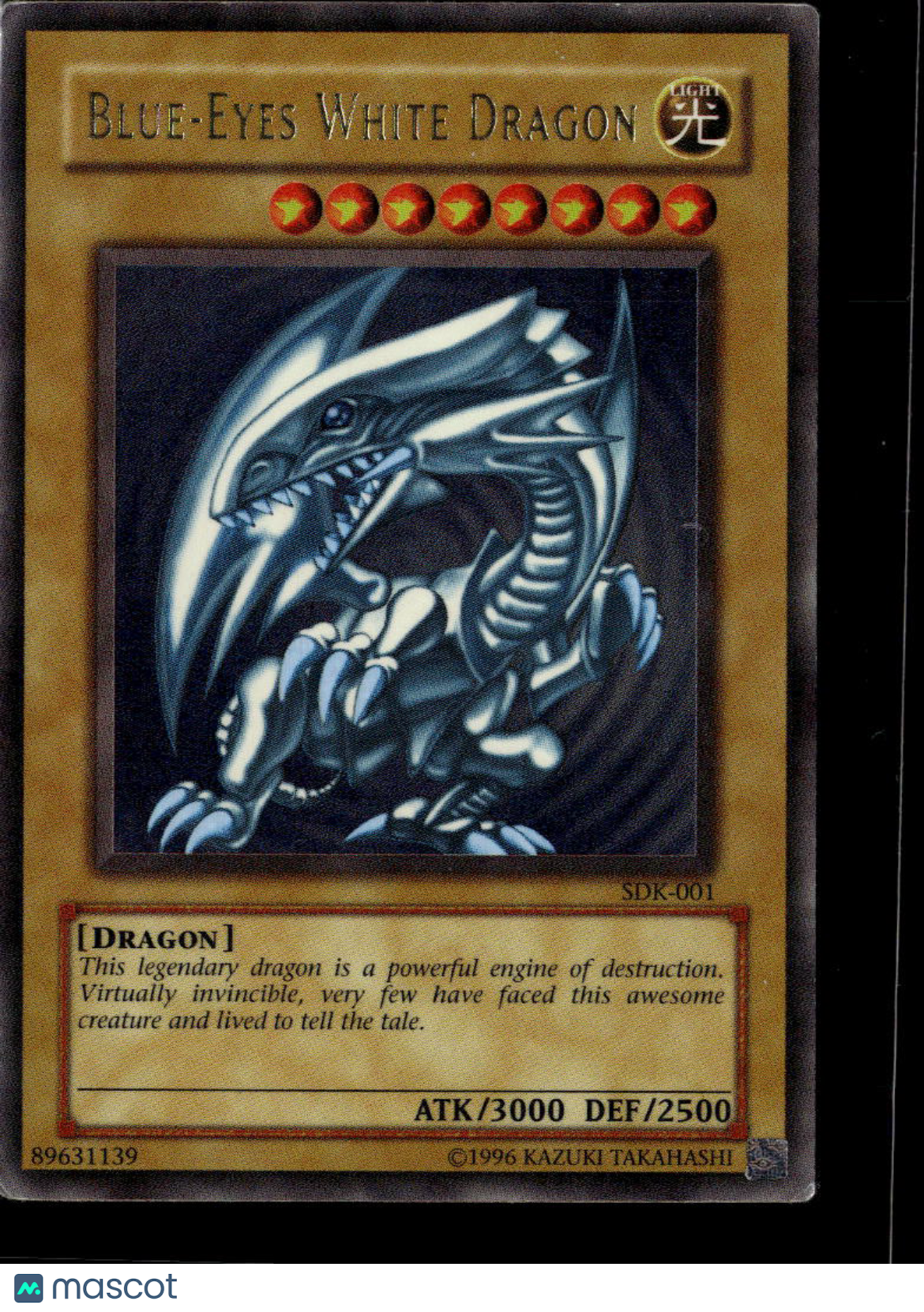 Blue-Eyes White Dragon 2002 Yu-Gi-Oh! Starter Deck Kaiba SDK-001